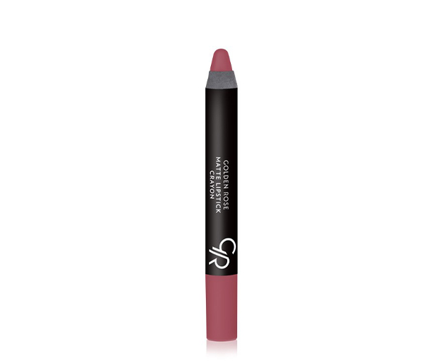 GOLDEN ROSE MATTE LIPSTICK CRAYON ROUGE À LÈVRES 08