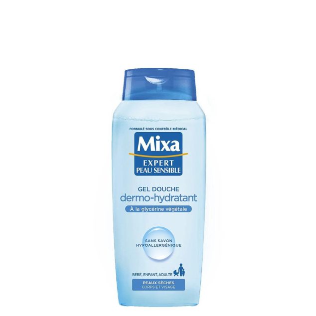 MIXA EXPERT PEAU SENSIBLE GEL DOUCHE DERMO-HYDRATANT PEAUX SÈCHES 400ML