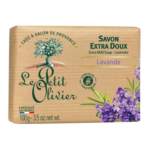 LE PETIT OLIVIER SAVON EXTRA DOUX LAVANDE 100G