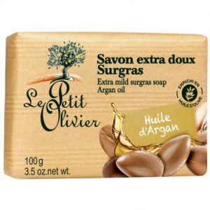 LE PETIT OLIVIER SAVON EXTRA DOUX SURGRAS HUILE D'ARGAN 100G