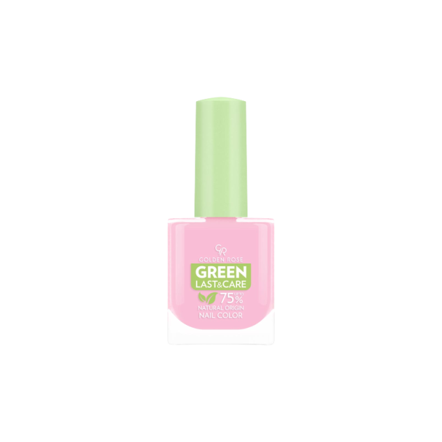 GOLDEN ROSE GREEN LAST & CARE NAIL COLOR VERNIS À ONGLES 107