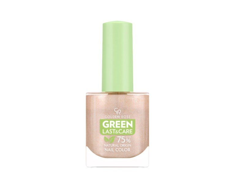 GOLDEN ROSE GREEN LAST & CARE NAIL COLOR VERNIS À ONGLES 119
