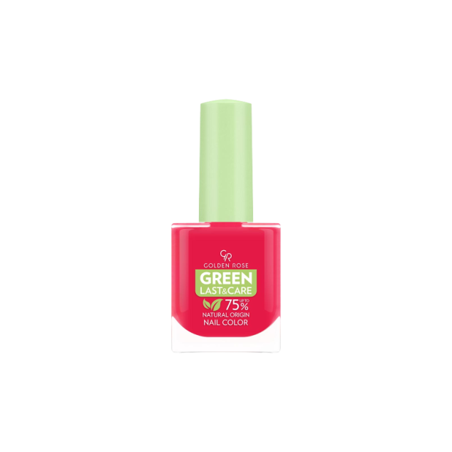 GOLDEN ROSE GREEN LAST & CARE NAIL COLOR VERNIS À ONGLES 123