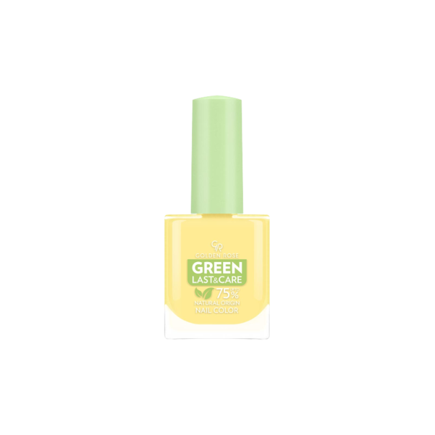 GOLDEN ROSE GREEN LAST & CARE NAIL COLOR VERNIS À ONGLES 136