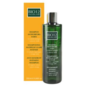 BIO12 NATURAL HAIR SHAMPOOING ANTIPELLICULAIRE INTENSIF 250ML