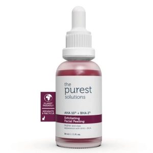 THE PUREST SOLUTIONS AHA 10% + BHA 2% PEELING EXFOLIANT VISAGE 30ML
