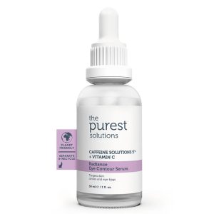 THE PUREST SOLUTIONS CAFFEINE 5% + VITAMIN C SÉRUM ÉCLAT CONTOUR DES YEUX 30ML