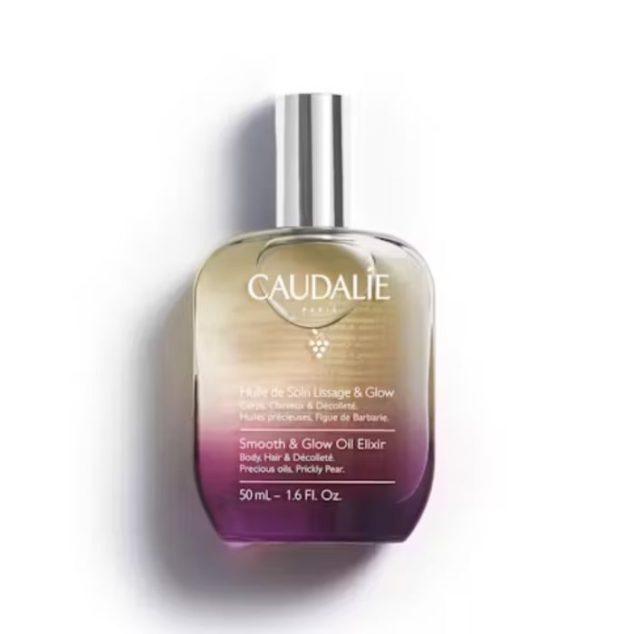 CAUDALIE HUILE DE SOIN LISSAGE & GLOW CORPS CHEVEUX ET DÉCOLLETÉ 50ML