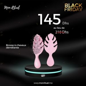WET BRUSH GO GREEN DETANGLER BROSSE À CHEVEUX DÉMÊLANTE ROSE