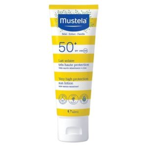 MUSTELA LAIT SOLAIRE TRÈS HAUTE PROTECTION SPF50+ 40ML