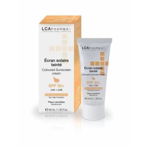LCA PHARMA ÉCRAN SOLAIRE SPF50+ TEINTÉ PEAUX SENSIBLES 40ML