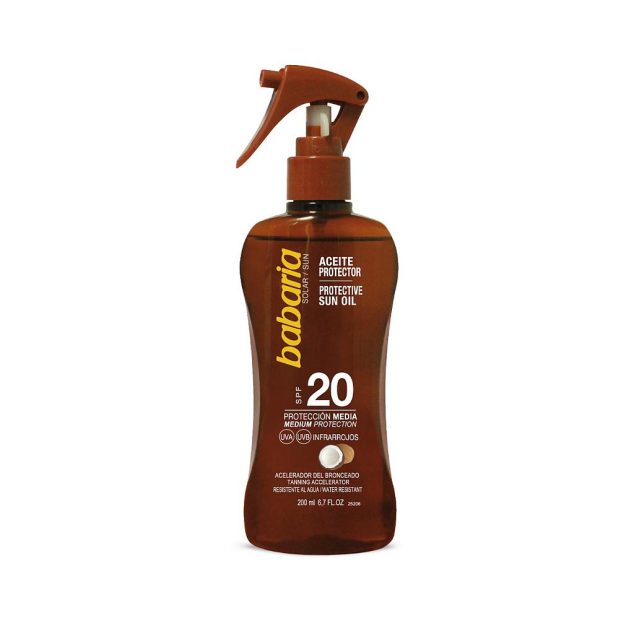 BABARIA HUILE BRONZANTE SPF20 SPRAY 200ML
