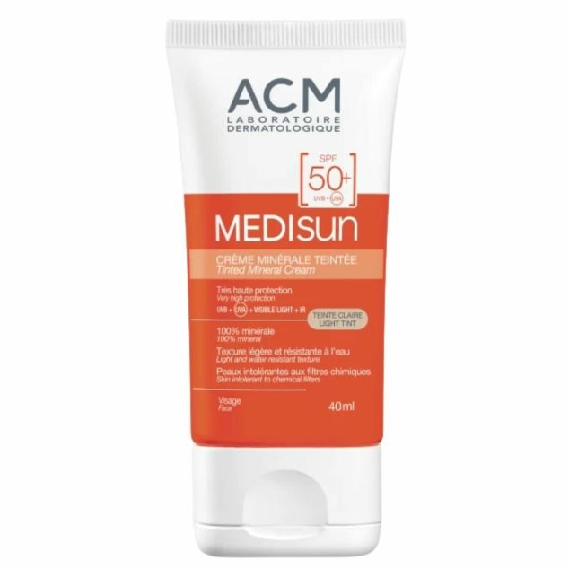 ACM MEDISUN CRÈME MINÉRALE TEINTÉE CLAIRE SPF50+ 50ML
