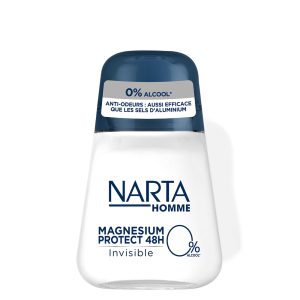 NARTA HOMME MAGNESIUM PROTECT 48H DÉODORANT INVISIBLE SANS ALCOOL 50ML