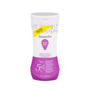 SUMMER'S EVE ISLAND SPLASH GEL NETTOYANT 5-EN-1 PEAU SENSIBLE 266ML