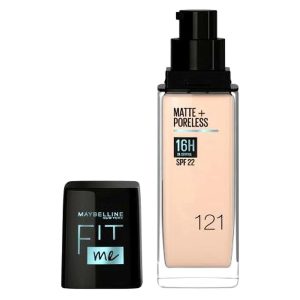 MAYBELLINE FIT ME MATTE PORELESS FOND DE TEINT LIQUIDE SPF 22 REF 121