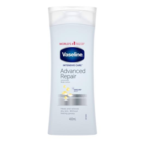 VASELINE INTENSIVE CARE ADVANCED REPAIR LOTION CORPS 400ML