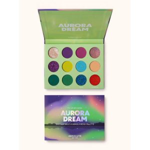 ABSOLUTE AURORA DREAM 12 COLOR FARD À PAUPIÈRES PALETTE