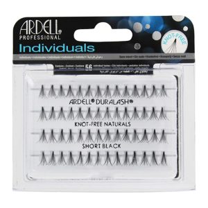 ARDELL FAUX CILS INDIVIDUELS KNOT-FREE FLARES NATURALS SHORT BLACK
