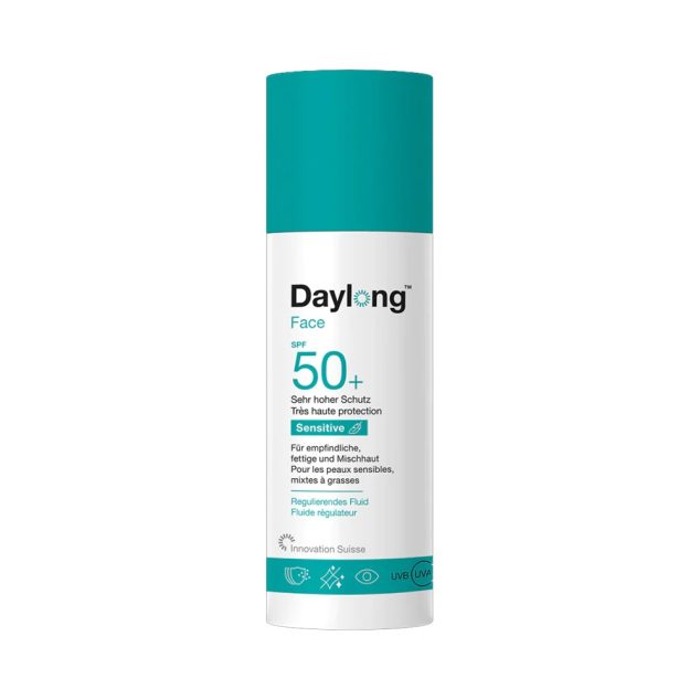 DAYLONG FACE SENSITIVE FLUIDE RÉGULATEUR SPF50+ 50ML