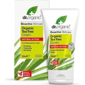DR.ORGANIC TEA TREE CREAM 50ML