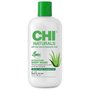 CHI NATURALS NETTOYANT HYDRATANT À L'ALOE VERA 355ML