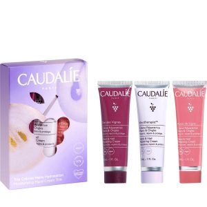 CAUDALIE TRIO CRÈMES MAINS HYDRATATION
