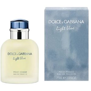 DOLCE & GABBANA LIGHT BLUE EAU DE TOILETTE POUR HOMME 75ML