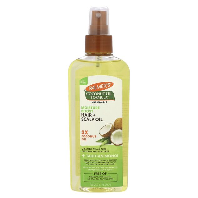 PALMER'S COCONUT OIL FORMULA MOISTURE BOOST HAIR + SCALP OIL 150ML