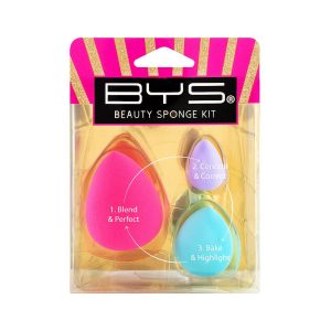 BYS BEAUTY BLENDER KIT 3PCS