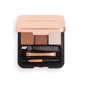 REVOLUTION BROW SCULPT KIT SOURCILS MEDIUM BROWN
