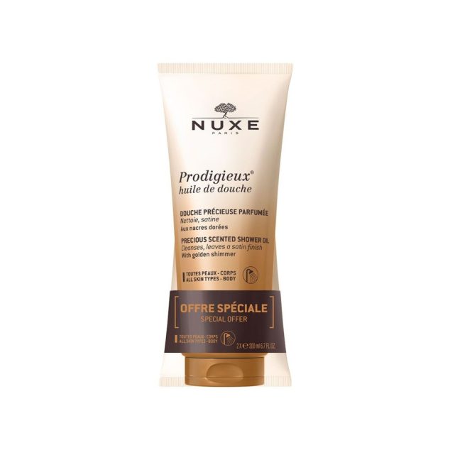 NUXE PRODIGIEUX HUILE DE DOUCHE PRÉCIEUSE PARFUMÉE 2x200ML