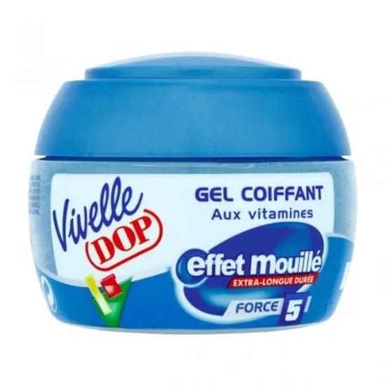 VIVELLE DOP GEL COIFFANT EFFET MOUILLÉ FORCE 5 EXTRA-LONGUE DUREÉE 150ML