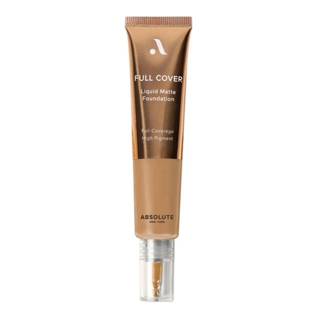 ABSOLUTE FULL COVER LIQUID MATTE FOND DE TEINT LIQUIDE MAT MFFD04 WARM PRALINE