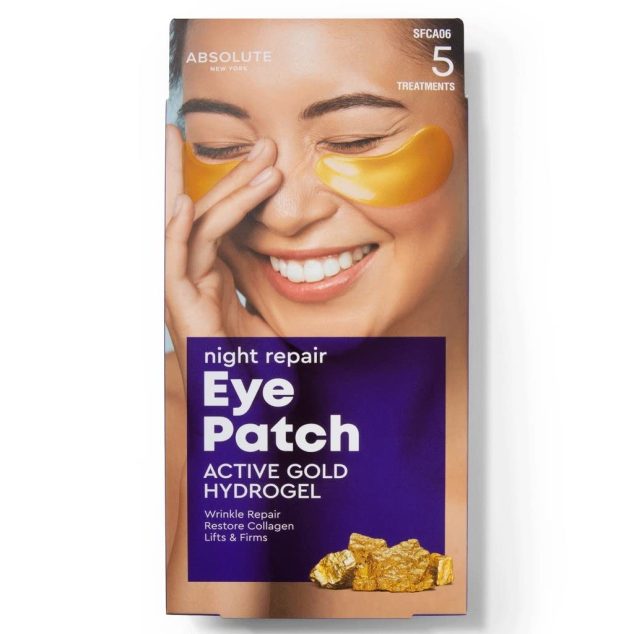 ABSOLUTE NIGHT REPAIR EYE PATCH ACTIVE GOLD HYDROGEL 5 TREATEMENTS