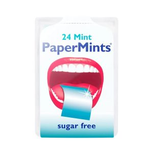 PAPERMINTS FRESH BREATH FUILLES DE MENTHE SANS SUCRE 24U